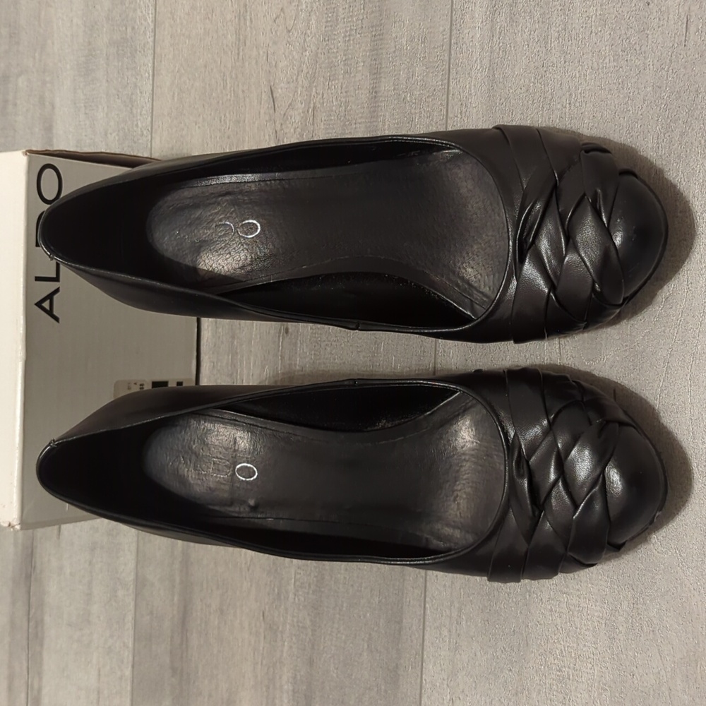 Also Shoes, Black, Size 39